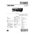 SONY TC-KA3ES Owners Manual
