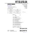 SONY HT-SL5 Service Manual