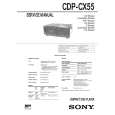SONY CDP-CX55 Service Manual