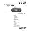 SONY CFS-E14 Service Manual