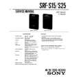 SONY SRF-S25 Service Manual