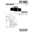 SONY CFS-905S Service Manual