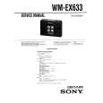 SONY WMEX633 Service Manual