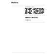 SONY SNCRZ30P Service Manual