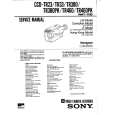 SONY CCD-TR33 Service Manual
