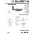 SONY SLVSF90 Service Manual
