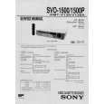 SONY SVO-1500P Owners Manual