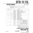 SONY CFD-11L Service Manual
