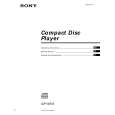 SONY CDP-CE545 Owners Manual