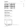 SONY PVM-1351Q Owners Manual