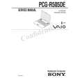SONY PCGR505DE Service Manual