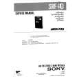 SONY SRF60 Service Manual
