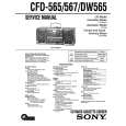 SONY CFD567 Service Manual