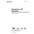 SONY DAV-SA30 Owners Manual