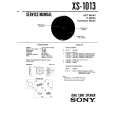 SONY XS-1013 Service Manual
