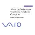 SONY PCG-F808K VAIO Software Manual