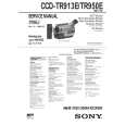 SONY CCDTR913E Service Manual