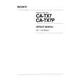 SONY CATX7P VOLUME 1 Service Manual
