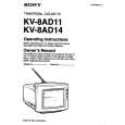 SONY KV-8AD11 Owners Manual