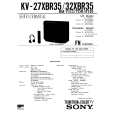 SONY KV-32XBR35 Owners Manual