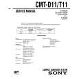 SONY CMTT11 Service Manual