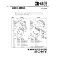 SONY XR-4409 Service Manual