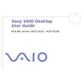 SONY PCV-RS244 VAIO Owners Manual