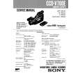 SONY CCDV700E Service Manual