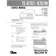 SONY TCR707/M Service Manual