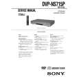 SONY DVP-NS715P Owners Manual