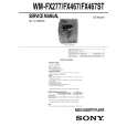 SONY WMFX467 Service Manual
