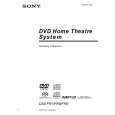 SONY DAVFR1 Owners Manual