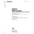 SONY DSC-D770 Owners Manual