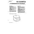 SONY SU32XBR3A Owners Manual