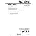 SONY MZR37SP Service Manual