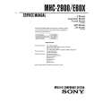 SONY MHC-E60X Service Manual