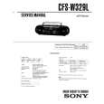 SONY CFS-W329L Service Manual