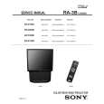 SONY KP48V90 Owners Manual