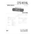 SONY CFS-W310L Service Manual