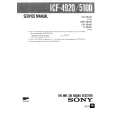 SONY ICF4910 Service Manual