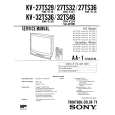 SONY KV27TW78 Service Manual