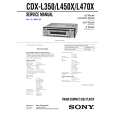 SONY CDXL450X Service Manual
