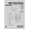 SONY MPK-TRA2 Service Manual