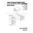 SONY VPH-G70Q Service Manual