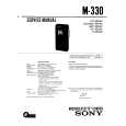 SONY M330 Service Manual