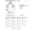 SONY XS-L836 Owners Manual