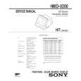 SONY HMDV200 Service Manual