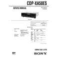 SONY CDPXA50ES Service Manual