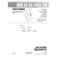 SONY MDR44 Service Manual
