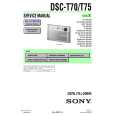 SONY DSC-T75 LEVEL3 Service Manual
